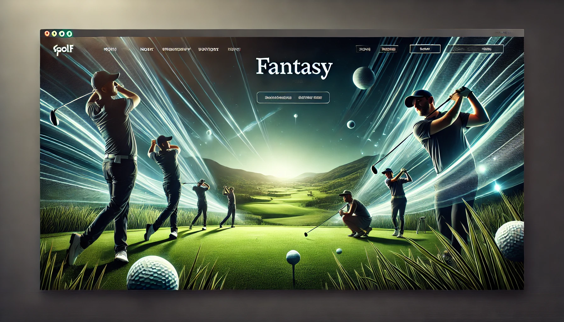 Real-Time Fantasy Golf Excellence