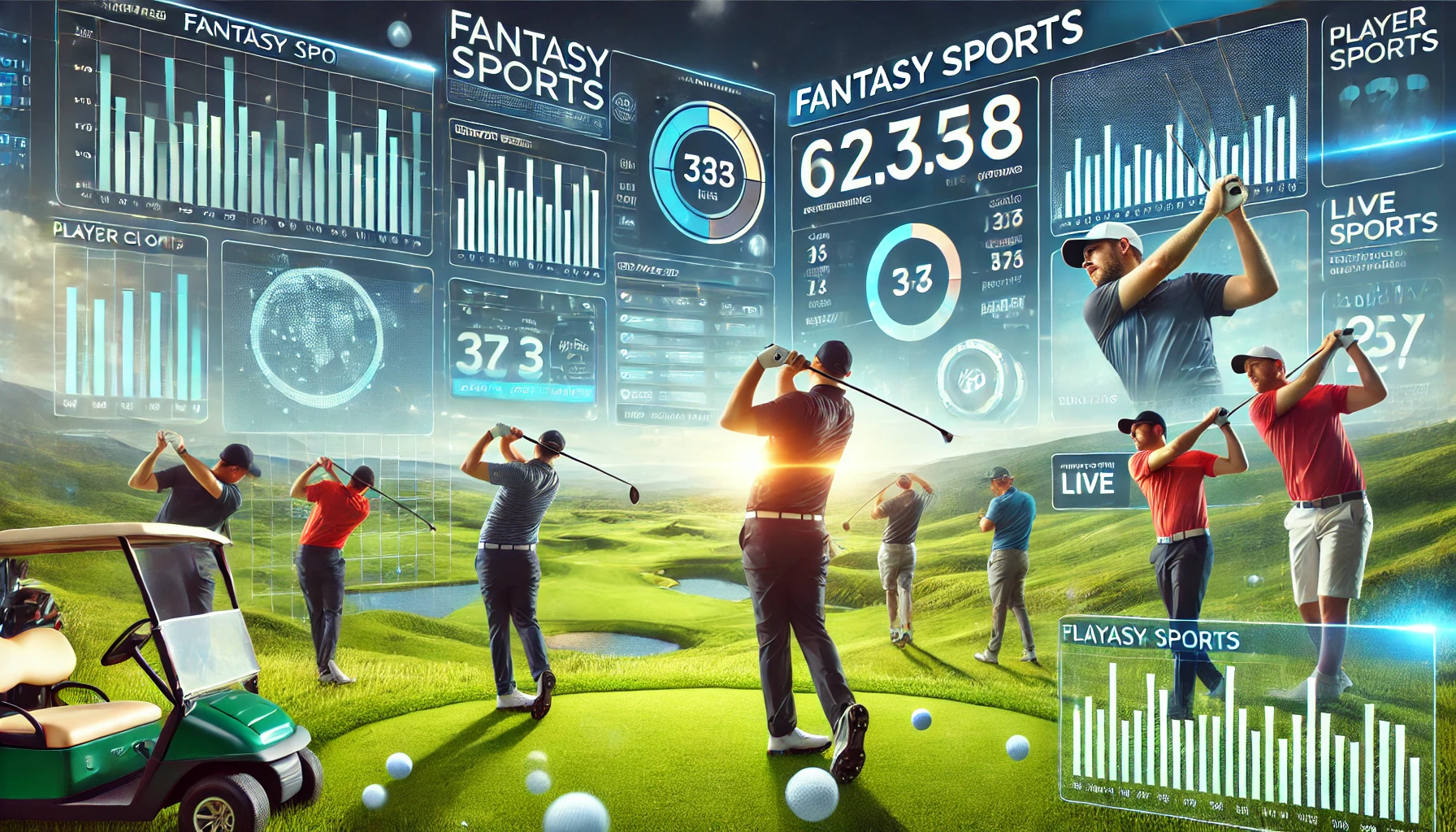 Join Thrilling Fantasy Golf Tournaments & Leagues